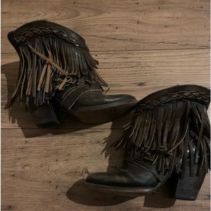 FreeBird Fringe Booties